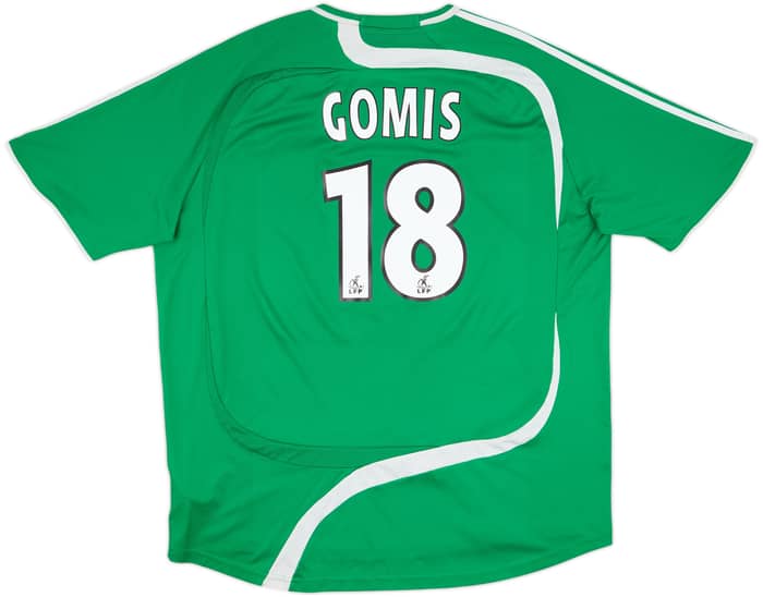 2007-08 Saint Etienne Home Shirt Gomis #18 - 8/10 - (XXL)