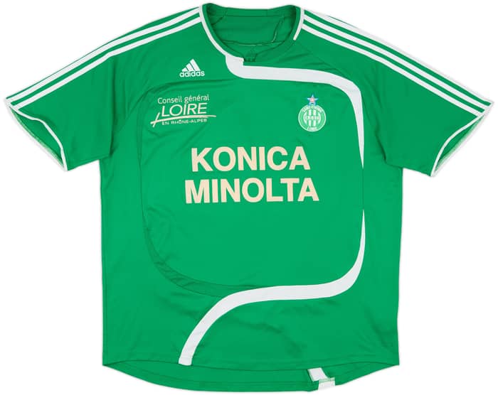 2007-08 Saint Etienne Home Shirt Gomis #18 - 8/10 - (XXL)