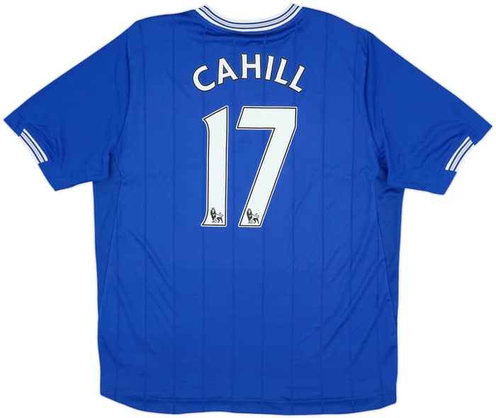 2009-10 Everton Home Shirt Cahill #17 - 9/10 - (L)