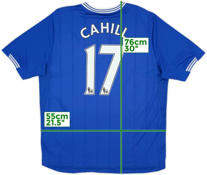 2009-10 Everton Home Shirt Cahill #17 - 9/10 - (L)