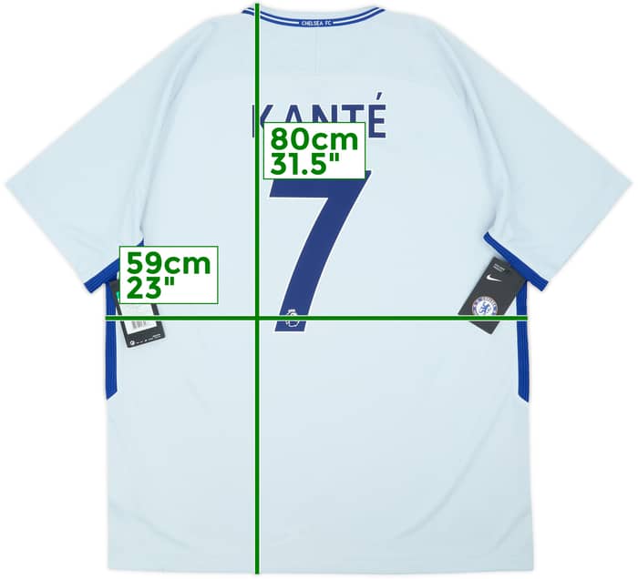 2017-18 Chelsea Away Shirt Kante #7 (XL)