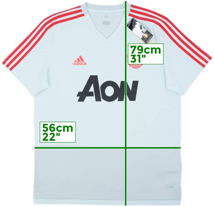 2018-19 Manchester United adidas Training Shirt (L)