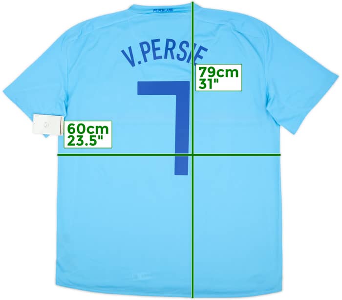 2008-10 Netherlands Away Shirt v.Persie #7 (XL)