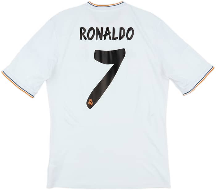 2013-14 Real Madrid Home Shirt Ronaldo #7 - 6/10 - (M)