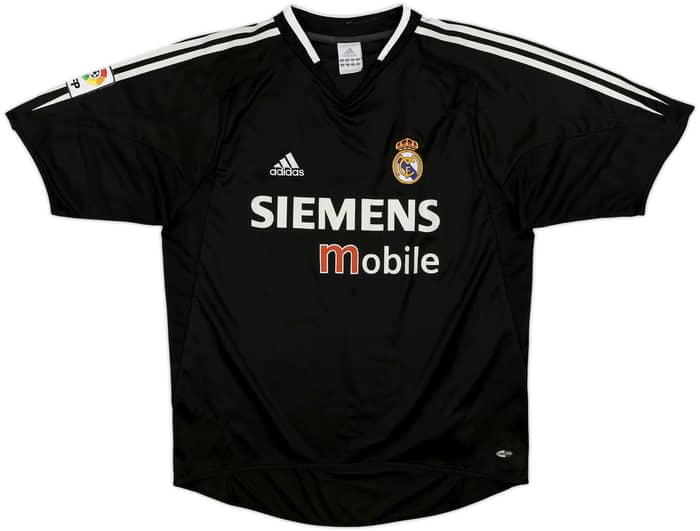 2004-05 Real Madrid Away Shirt Zidane #5 - 8/10 - (M)