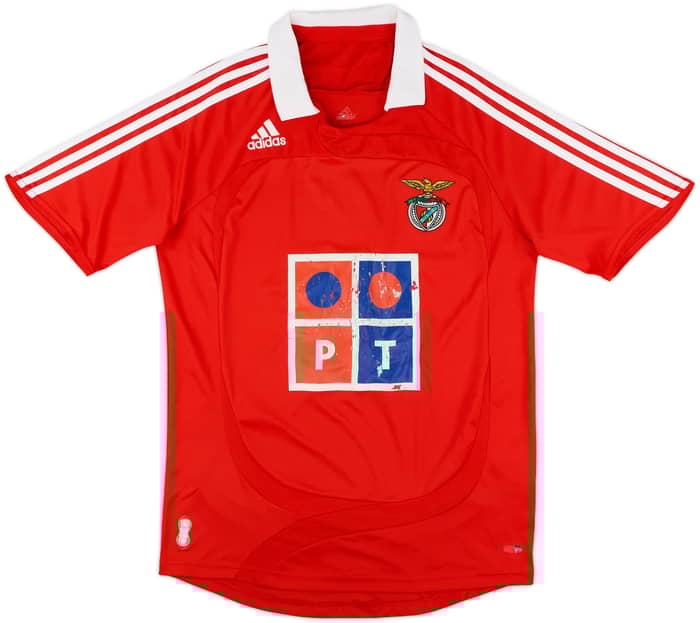 2007-08 Benfica Home Shirt - 5/10 - (S)