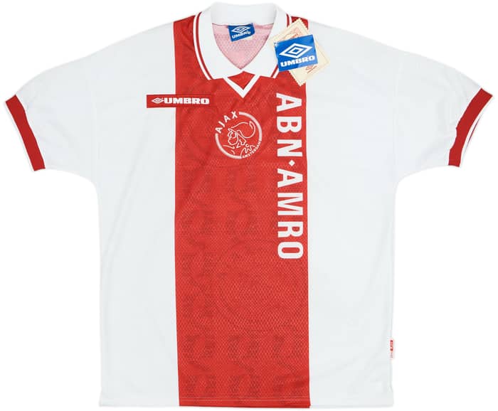 1998-99 Ajax Home Shirt F.De Boer #4 (XL)