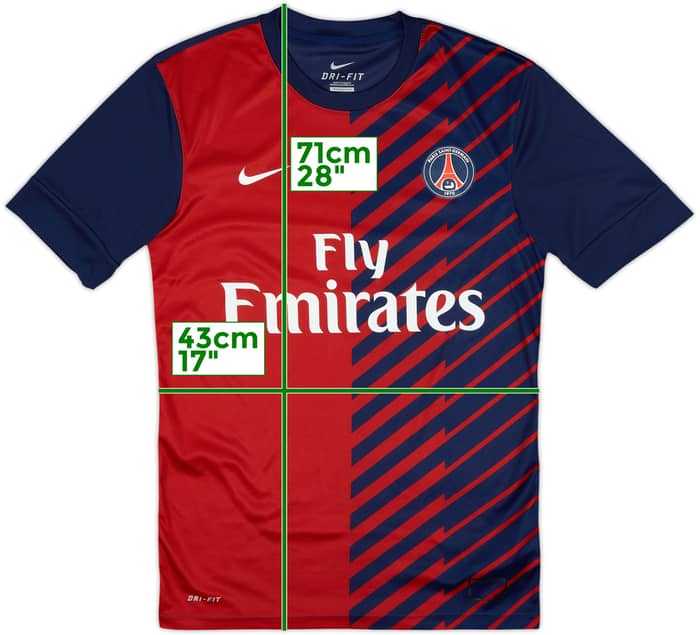 2012-13 Paris Saint-Germain Nike Training Shirt - 9/10 - (S)