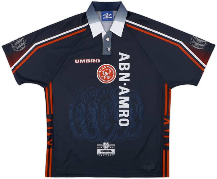 1997-98 Ajax Away Shirt Laudrup #11 - 10/10 - (XL)