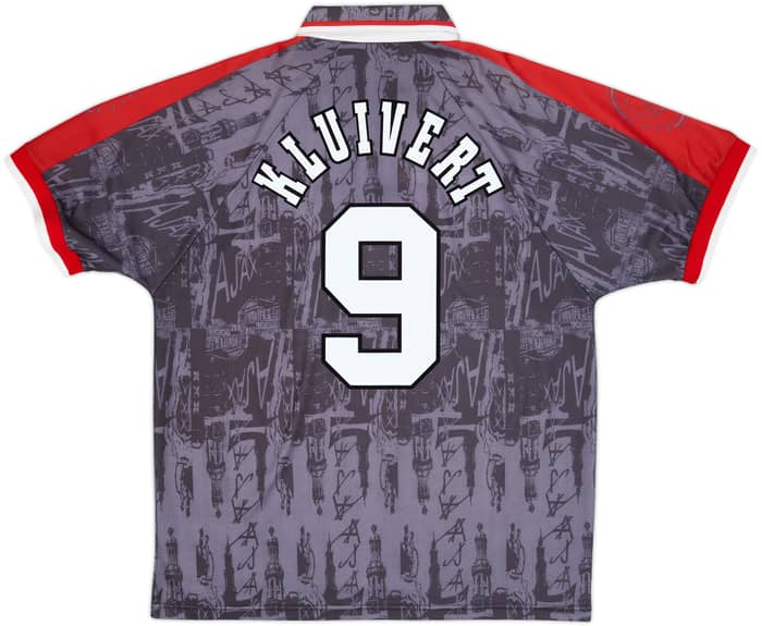 1996-97 Ajax Away Shirt Kluivert #9 - 10/10 - (XL)