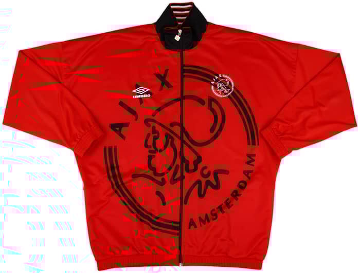 1995-96 Ajax Umbro Track Jacket - 9/10 - (XXL)