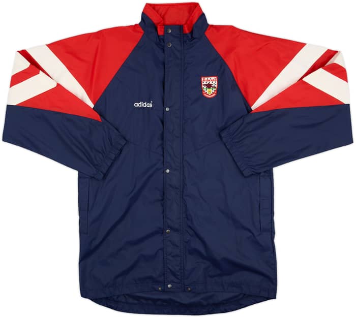 1990-92 Arsenal adidas Rain Jacket - 9/10 - (L)