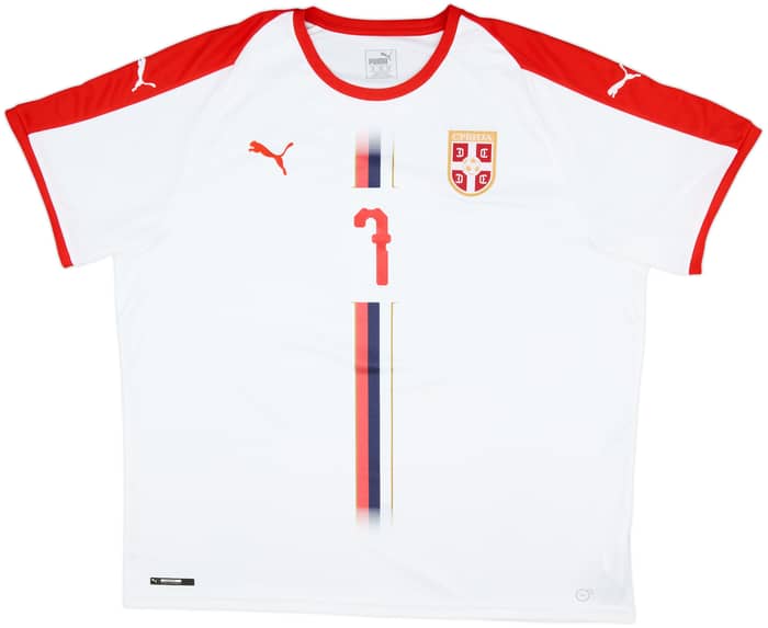 2018-20 Serbia Away Shirt Zivkovic #7 - 7/10 - (3XL)