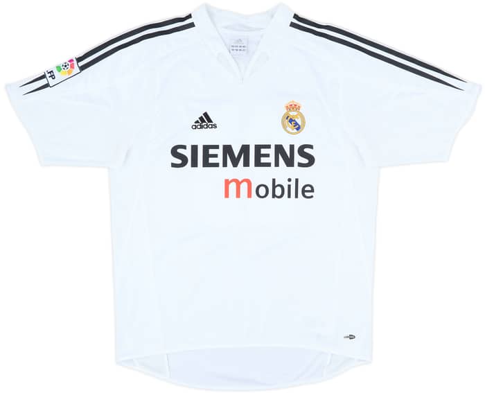 2004-05 Real Madrid Home Shirt Beckham #23 - 9/10 - (M)