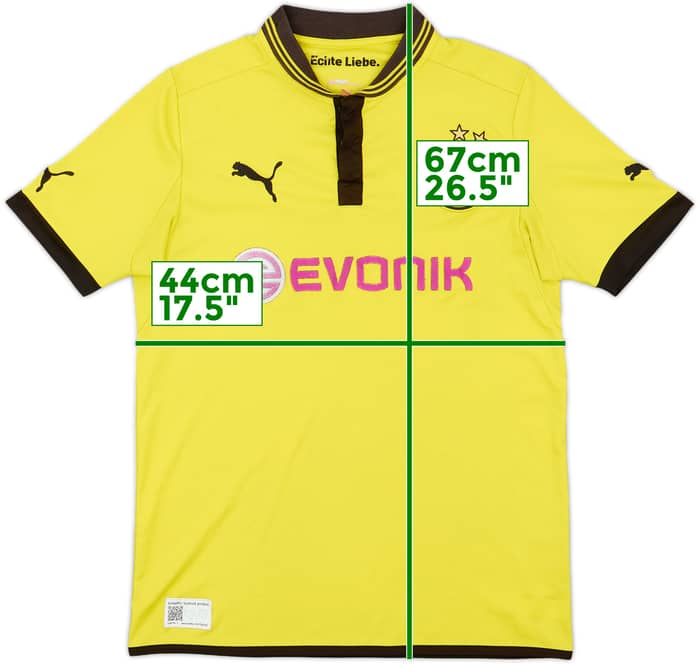 2012-13 Borussia Dortmund Home Shirt - 5/10 - (XL.Boys)