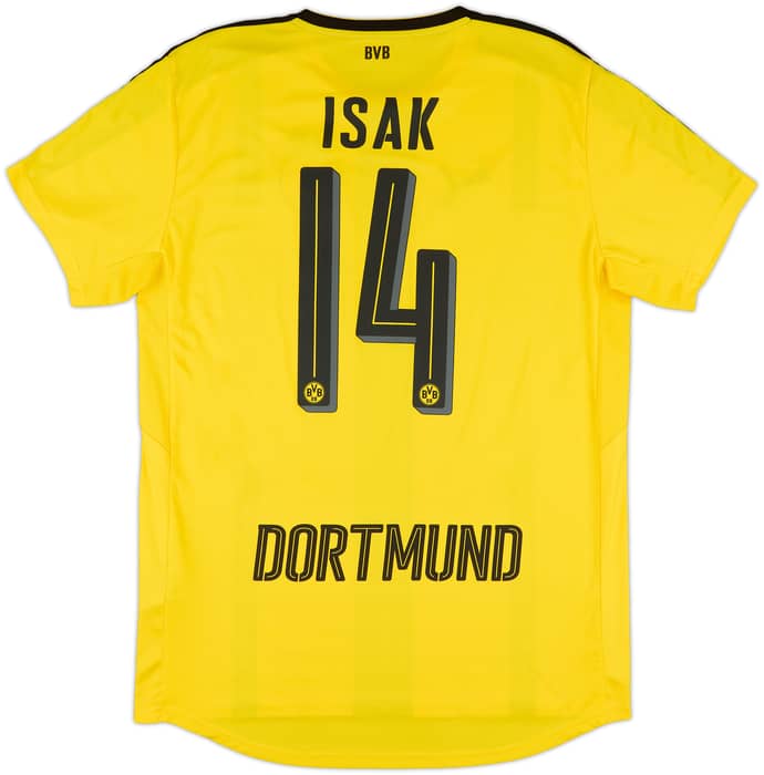 2016-17 Borussia Dortmund Home Shirt Isak #14 - 9/10 - (L)