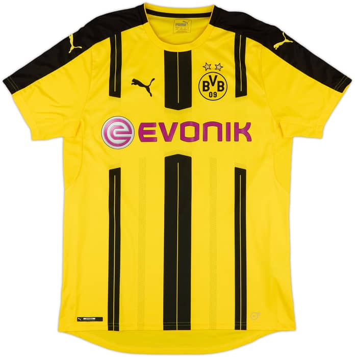 2016-17 Borussia Dortmund Home Shirt Isak #14 - 9/10 - (L)