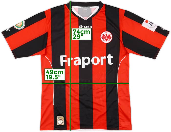 2010-12 Eintracht Frankfurt Home Shirt - 5/10 - (S)