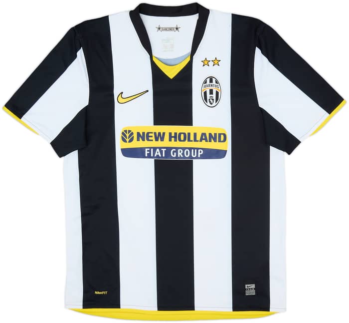 2008-09 Juventus Home Shirt Del Piero #10 - 7/10 - (M)