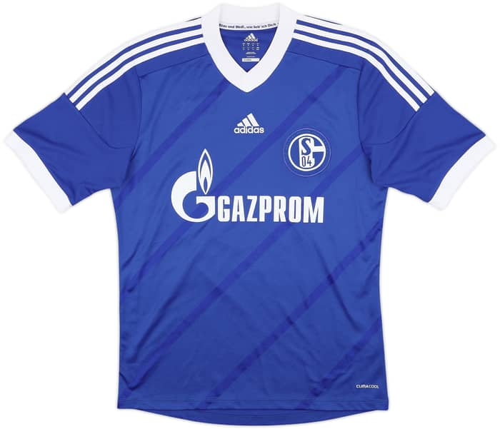 2012-14 Schalke Home Shirt Pukki #20 - 10/10 - (M)