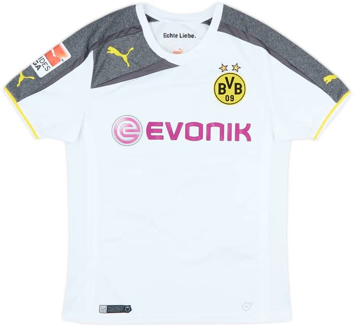 2013-15 Borussia Dortmund Third Shirt Durm #37 - 8/10 - (S)