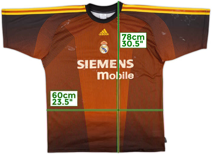 2003-04 Real Madrid GK S/S Shirt - 5/10 - (L)