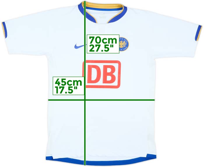 2006-07 Hertha Berlin Home Shirt - 8/10 - (XL.Boys)
