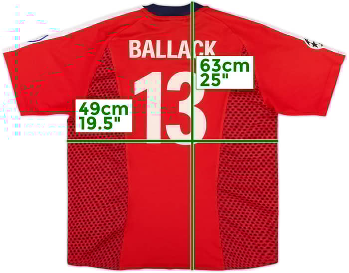2002-03 Bayern Munich Third Shirt Ballack #13 - 5/10 - (Y)