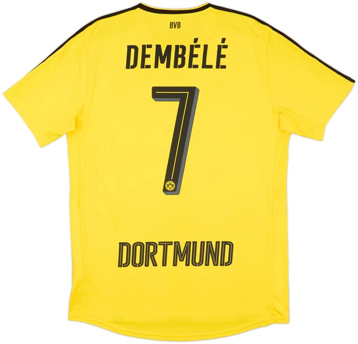 2016-17 Borussia Dortmund Home Shirt Dembele #7 - 10/10 - (L)