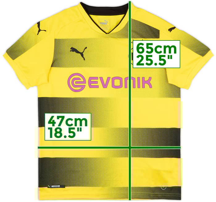 2017-18 Borussia Dortmund Home Shirt - 9/10 - (L.Boys)