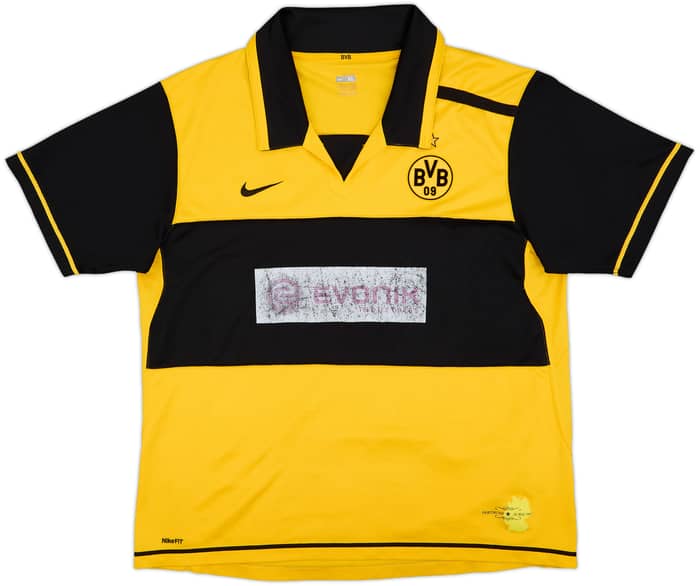 2007-08 Borussia Dortmund Home Shirt - 4/10 - (XL)