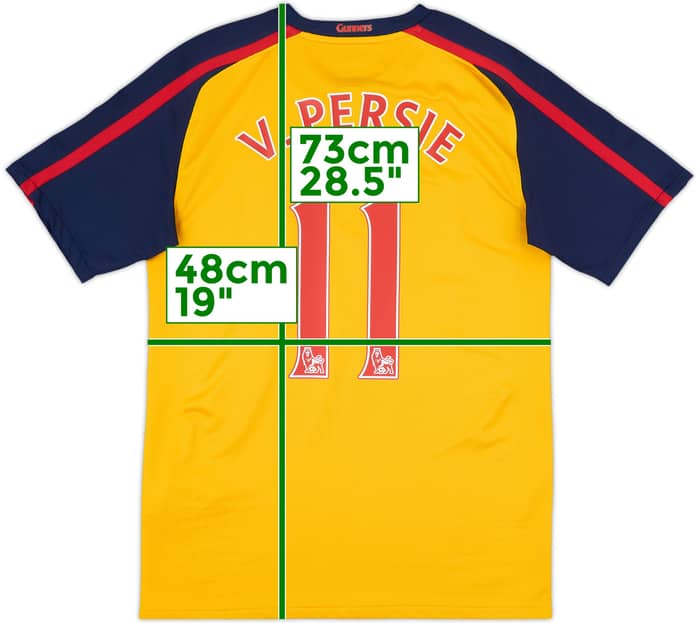 2008-09 Arsenal Away Shirt V.Persie #11 - 7/10 - (S)