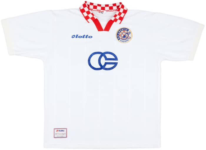 1997-98 Dinamo Zagreb Match Issue Away Shirt Krznar #3