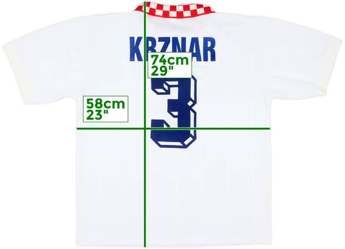 1997-98 Dinamo Zagreb Match Issue Away Shirt Krznar #3