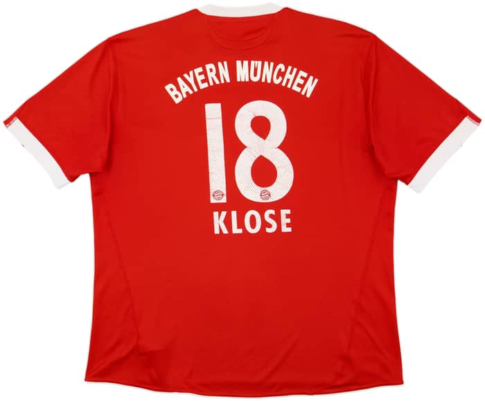 2009-10 Bayern Munich Home Shirt Klose #18 - 6/10 - (XXL)