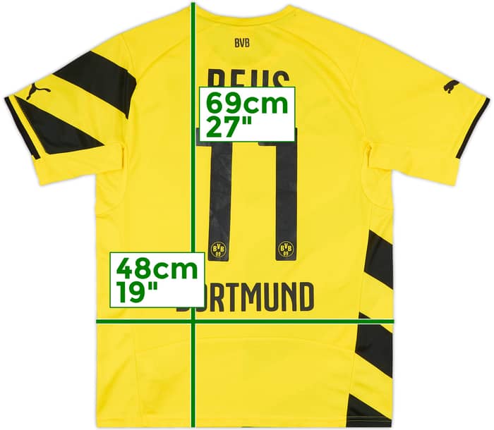 2014-15 Borussia Dortmund Home Shirt Reus #11 - 8/10 - (S)