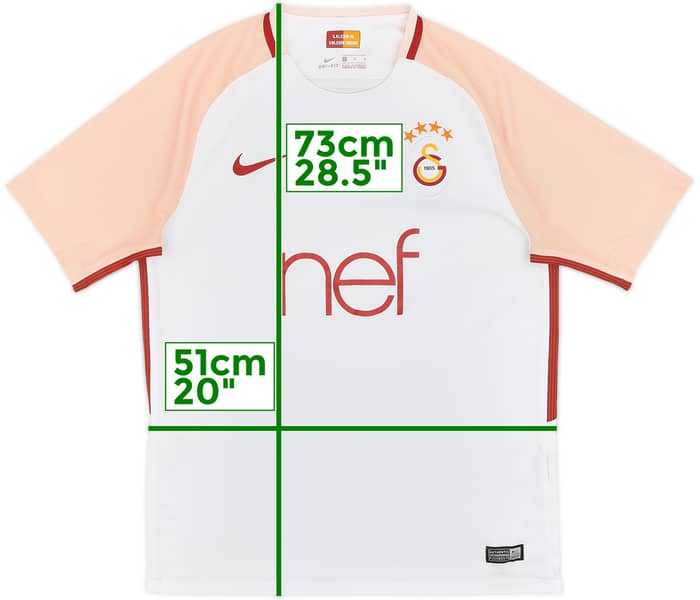 2017-18 Galatasaray Away Shirt - 8/10 - (M)