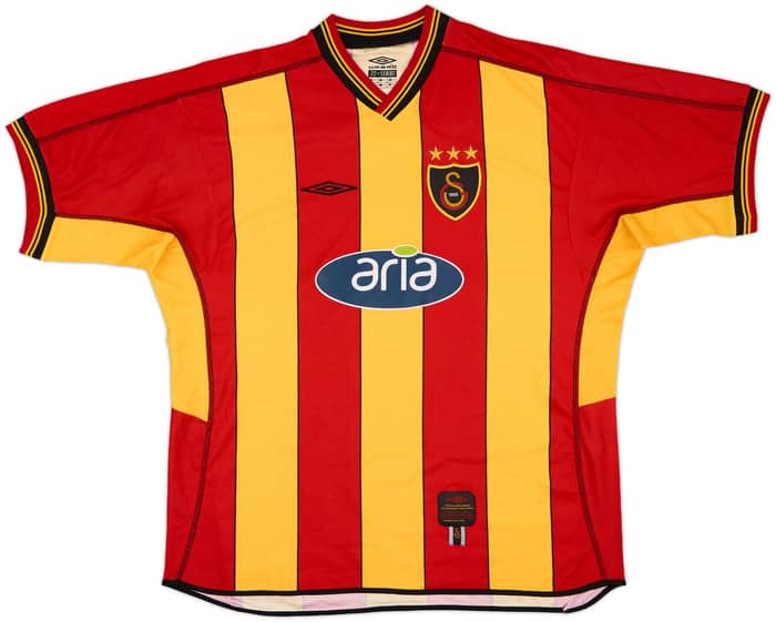 2002-03 Galatasaray Home Shirt Frank De Boer #24 - 7/10 - (XXL)