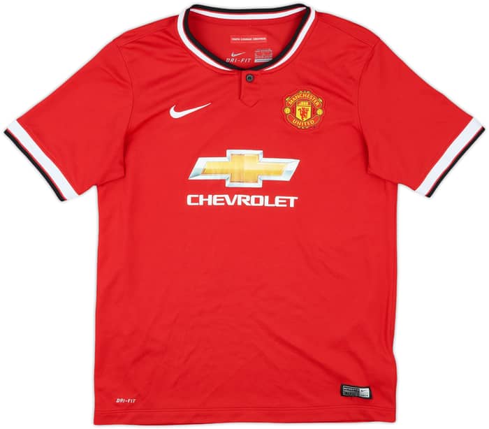 2014-15 Manchester United Home Shirt Rooney #10 - 8/10 - (XL.Boys)