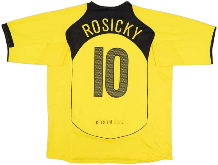 2004-05 Borussia Dortmund Home Shirt Rosicky #10 - 6/10 - (XXL)