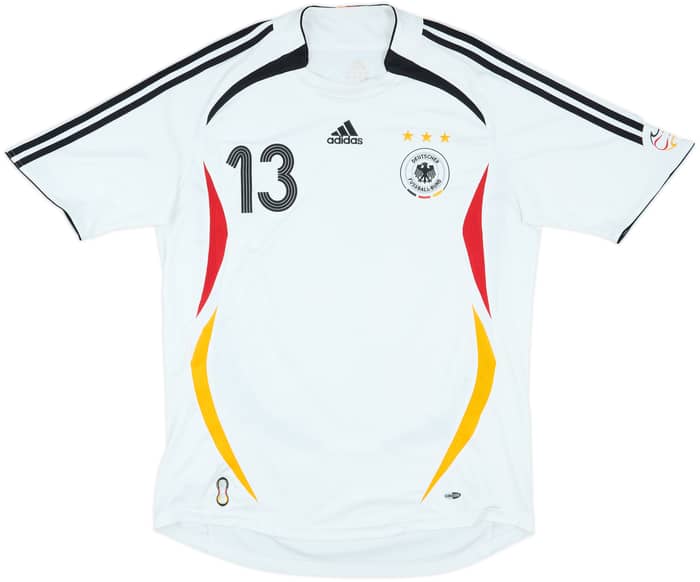 2005-07 Germany Home Shirt Ballack #13 - 6/10 - (L)