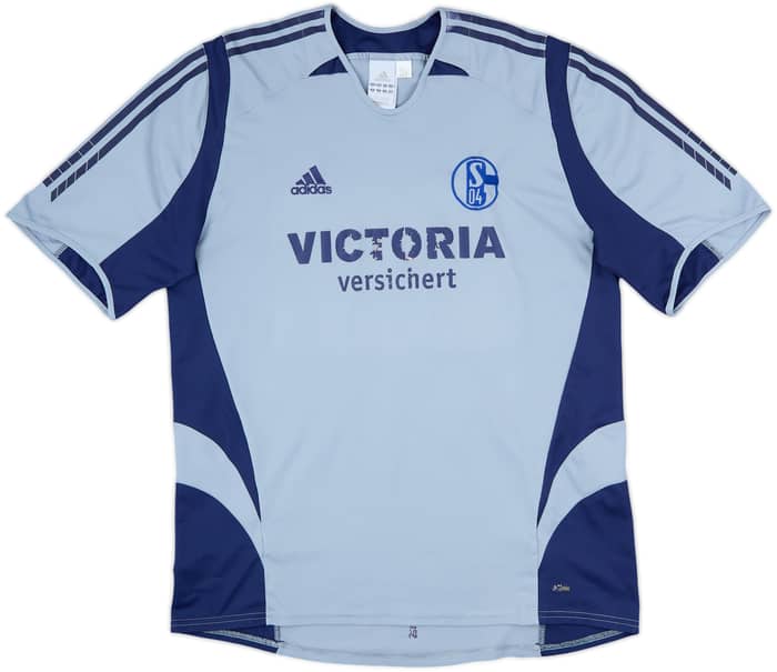 2005-07 Schalke Away Shirt Sand #11 - 5/10 - (XL)