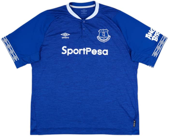 2018-19 Everton Home Shirt Baines #3 - 8/10 - (3XL)