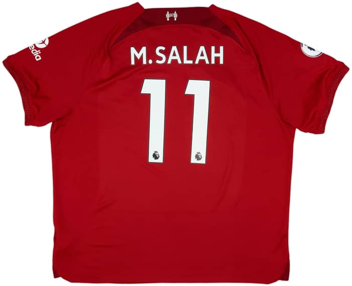 2022-23 Liverpool Home Shirt M.Salah #11 - 10/10 - (XXL)