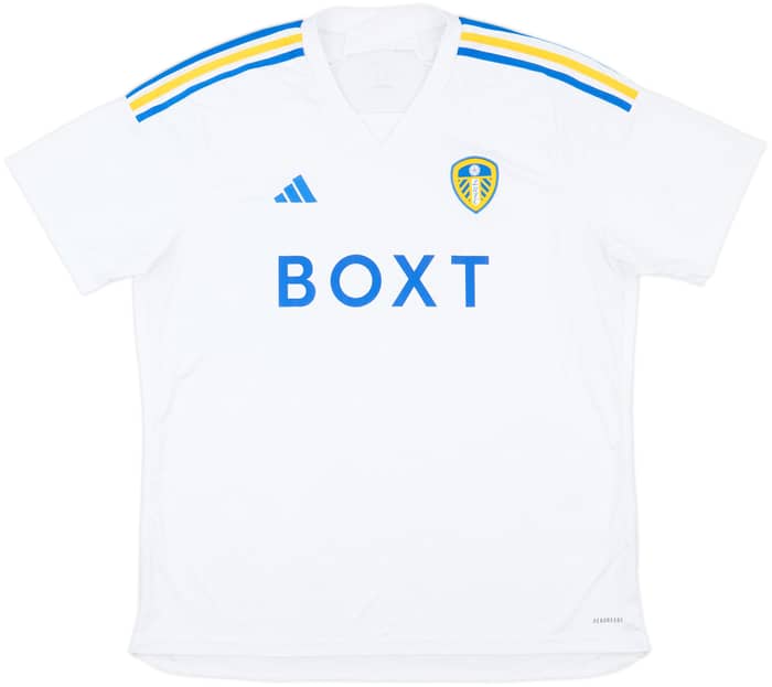 2023-24 Leeds United Home Shirt - 9/10 - (XXL)