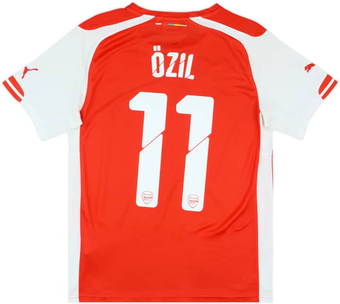 2014-15 Arsenal Home Shirt Ozil #11 - 4/10 - (S)