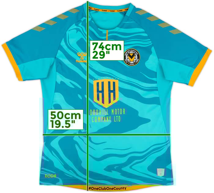 2021-22 Newport County Away Shirt - 8/10 - (M)