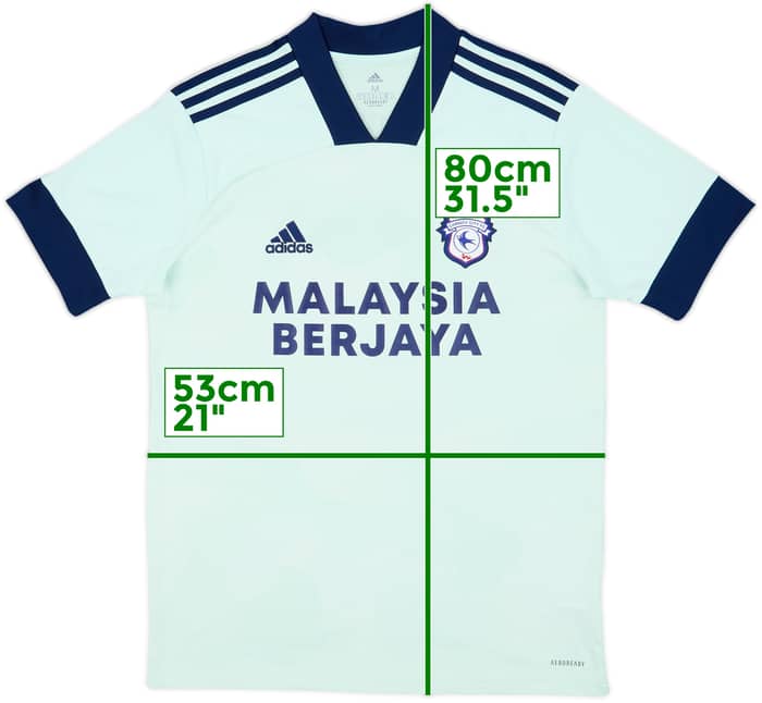 2020-21 Cardiff Away Shirt - 9/10 - (M)