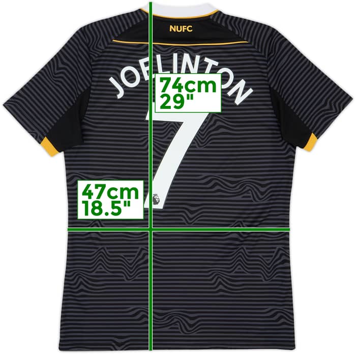 2021-22 Newcastle Away Shirt Joelinton #7 - 9/10 - (M)