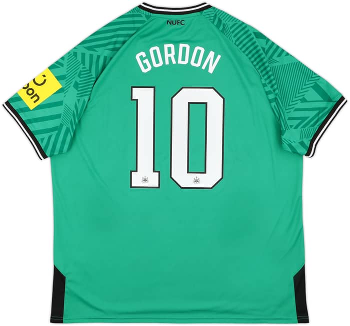 2023-24 Newcastle Away Shirt Gordon #10 - 8/10 - (3XL)